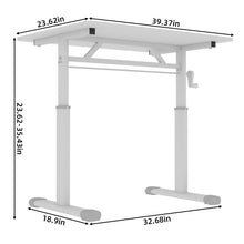 Load image into Gallery viewer, Adjustable Home Office Desk
