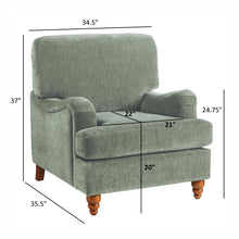 Load image into Gallery viewer, Candor - Arm Chair With English Roll Arms
