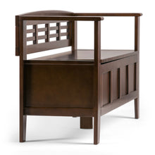 Load image into Gallery viewer, Adams - Entryway Storage Bench Handcrafted
