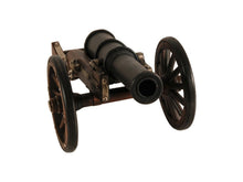 Load image into Gallery viewer, Louis XIV Cannon Hand Painted Sculpture - Brown / Black

