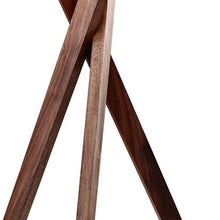 Load image into Gallery viewer, Tripod Leg Table Lamp - Walnut Wood
