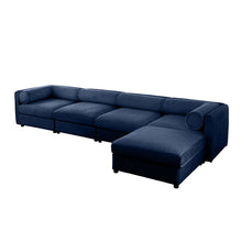 Load image into Gallery viewer, Contemporary Elegant Sofa With Storage And Ottoman
