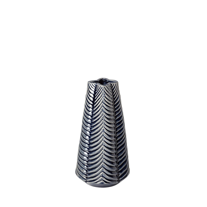 Abstract Cylinder Table Vase - Navy Blue