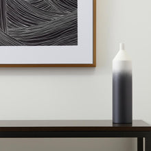 Load image into Gallery viewer, Ombre Table Vase (608330) - Black / White
