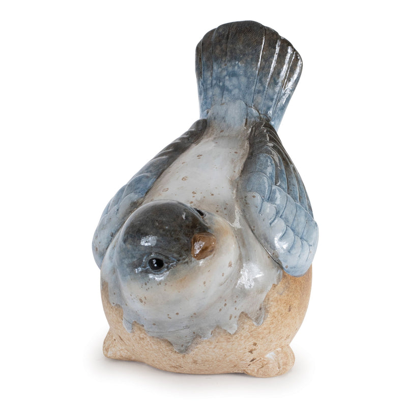Figurine Tabletop Sculpture (Set of 3) - Blue