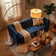 Load image into Gallery viewer, Ambient - Arch Floor Lamp With Large Shade - Gold / White
