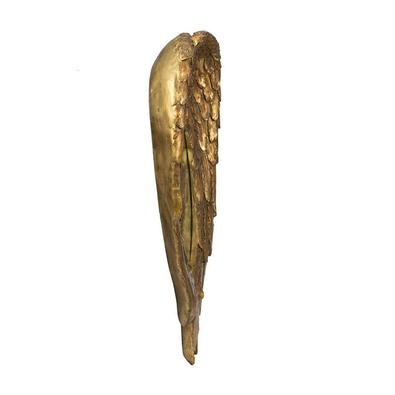 22" Heart Resin Framed Accent Mirror - Gold
