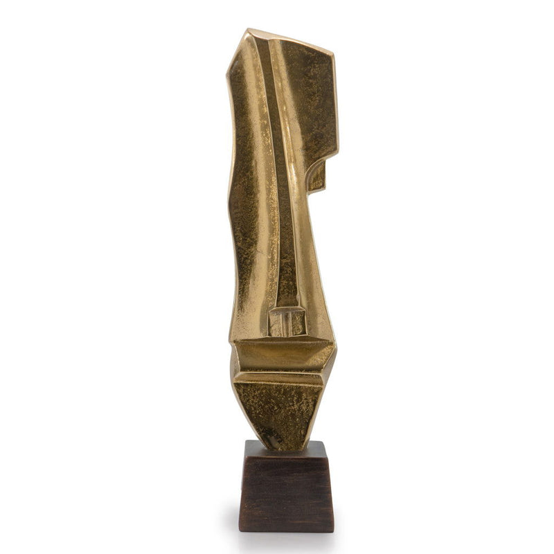 Hand Painted Statue - Gold / Bronze