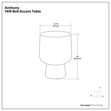 Load image into Gallery viewer, Anthony - Cast Aluminum Side Table - Bronze
