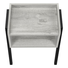 Load image into Gallery viewer, Rectangular Metal Accent Table - Gray And Black
