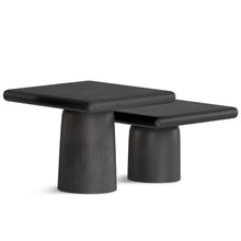 Load image into Gallery viewer, Aluminum Square End Table - Black
