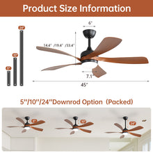 Load image into Gallery viewer, Ceiling Fan &amp; DC Motor And Integrated Light
