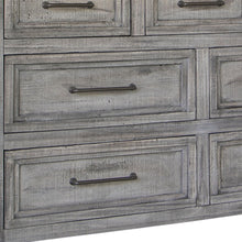 Load image into Gallery viewer, Solid Wood 7 Drawer Double Dresser - Brown
