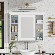 Load image into Gallery viewer, Wall Mounted Bathroom Storage Cabinet With Mirror Door
