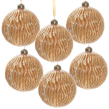 Load image into Gallery viewer, Christmas Ball Glass Decorative Hanging Ball Christmas Tree Ornaments For Holiday Party Decorations
