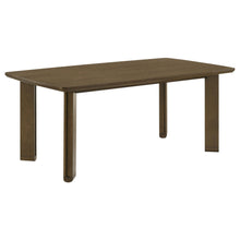 Load image into Gallery viewer, Crispin - 7 Piece Rectangular Dining Table Set With Upholstered Chairs - Brown
