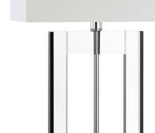 Load image into Gallery viewer, 26" Novelty Table Lamp LED With Drum Shade - Clear
