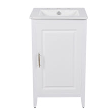 Load image into Gallery viewer, Modern Bathroom Vanity With Sink, Functional Drawer, Soft- Closing Door
