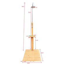 Load image into Gallery viewer, Outdoor Garden Pool Shower With Chassis Board For Patio
