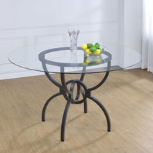 Load image into Gallery viewer, Marina - Round Dining Table - Gunmetal
