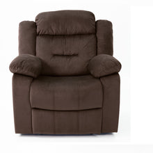Load image into Gallery viewer, Modern Manual Recliner With Padded Seat And Pillow Arms
