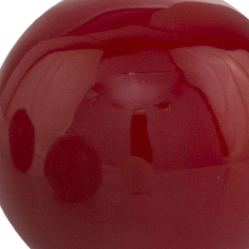 Decorative Orb Tabletop Sculpture (354716) - Red
