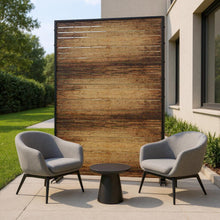 Load image into Gallery viewer, Three Panel Screen Room Divider (720061) - Brown
