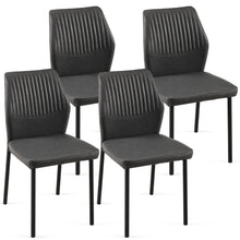Load image into Gallery viewer, Dining Chairs Living Room Chair Modern Kitchen Armless Side Chair With Metal Legs
