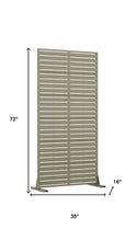 Load image into Gallery viewer, Six Panel Screen Room Divider (720216) - Gray
