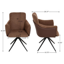 Load image into Gallery viewer, Swivel Home Office Desk Chairs With Arm (Set of 2)
