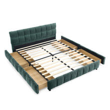 Load image into Gallery viewer, Modern Platform Bed Frame With Thick Fabric
