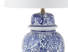 Load image into Gallery viewer, 30" Novelty Table Lamp With Drum Shade - Blue
