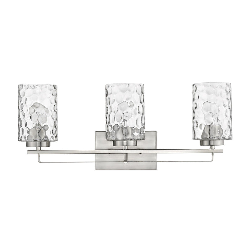 Livvy 3-Light Satin Vanity - Nickel