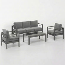 Load image into Gallery viewer, Outdoor Patio Set, All-Weather &amp; Thick Cushions
