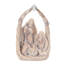 Load image into Gallery viewer, Christmas Tabletop Sculpture - Beige / Gray
