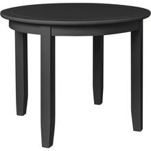Load image into Gallery viewer, 39" Solid Wood Round Top Dining Room Table - Black

