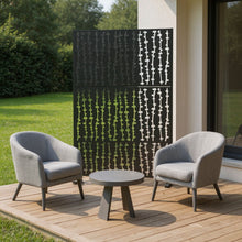 Load image into Gallery viewer, Three Panel Screen Room Divider (562848) - Black
