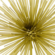 Load image into Gallery viewer, Sea Urchin Spiky Sphere - Gold
