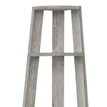 Load image into Gallery viewer, Particle Board Five Tier Corner Bookcase - Gray
