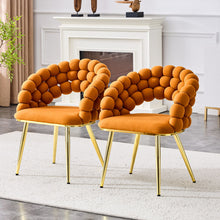 Load image into Gallery viewer, Puffy Bubble, Ball Chain Chairs For Dining Room (Set of 2)
