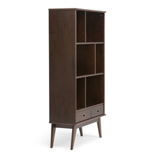 Load image into Gallery viewer, Draper - Mid Century Wide Bookcase And Storage Unit
