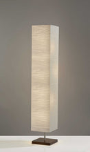 Load image into Gallery viewer, Two Light Column Floor Lamp With Rectangular Shade - White
