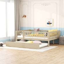 Load image into Gallery viewer, Multi Functional Wooden Daybed Bed
