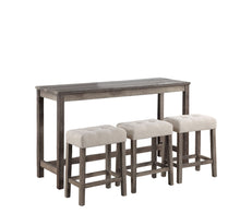 Load image into Gallery viewer, Oriana - 4 Piece Counter Height Pub Table Set With Tufted Stools
