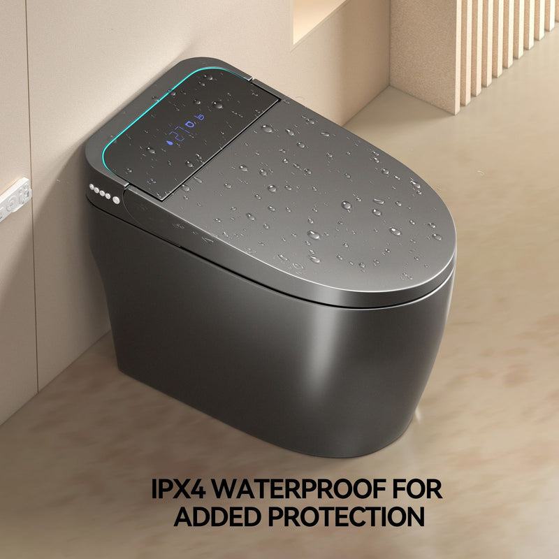 Smart Bidet Toilet With Auto Open / Close Seat