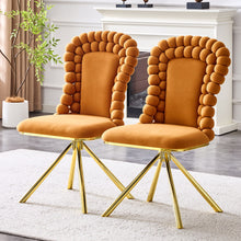 Load image into Gallery viewer, Puffy Bubble, Ball Chain Chair For Dining Room &amp; Kitchen (Set of 2)
