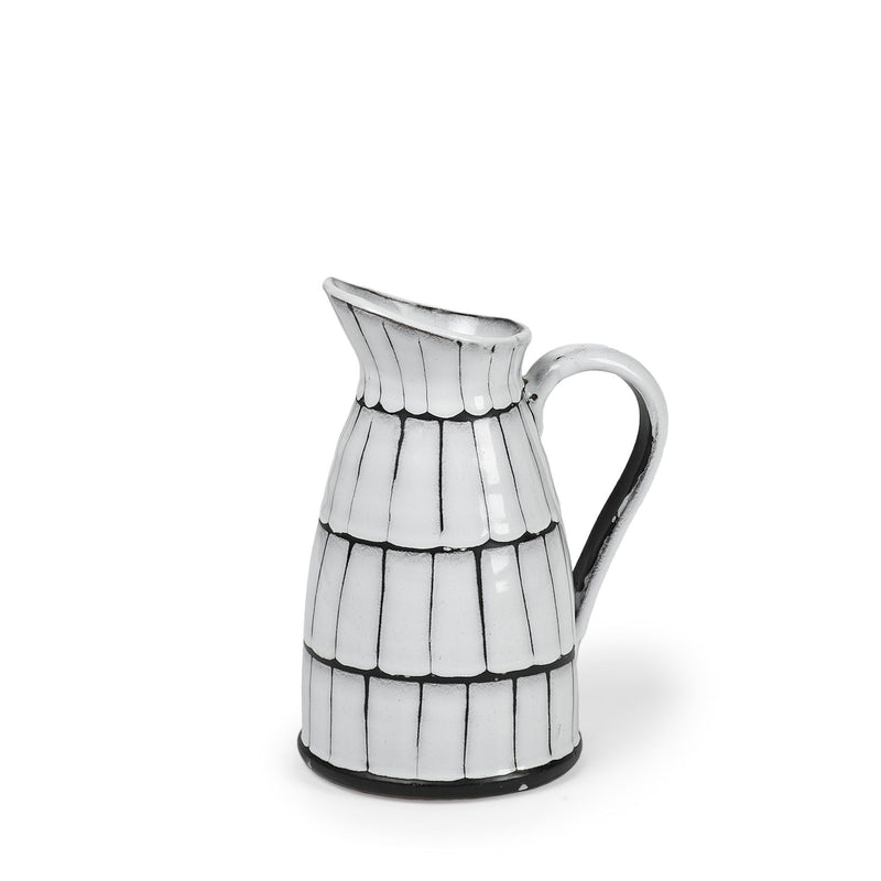 Cylinder Urns Jars (392197) - Black / White