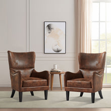 Load image into Gallery viewer, Hi-Back Studded Chair, Arm Chair, Living Room, Study And Bedroom
