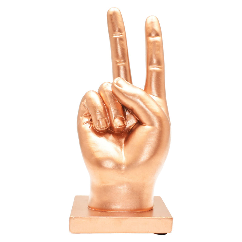 Hand Tabletop Sculpture - Bronze