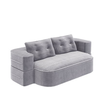 Load image into Gallery viewer, Convertible Floor Sofa Bed With Multi Functional Blanket
